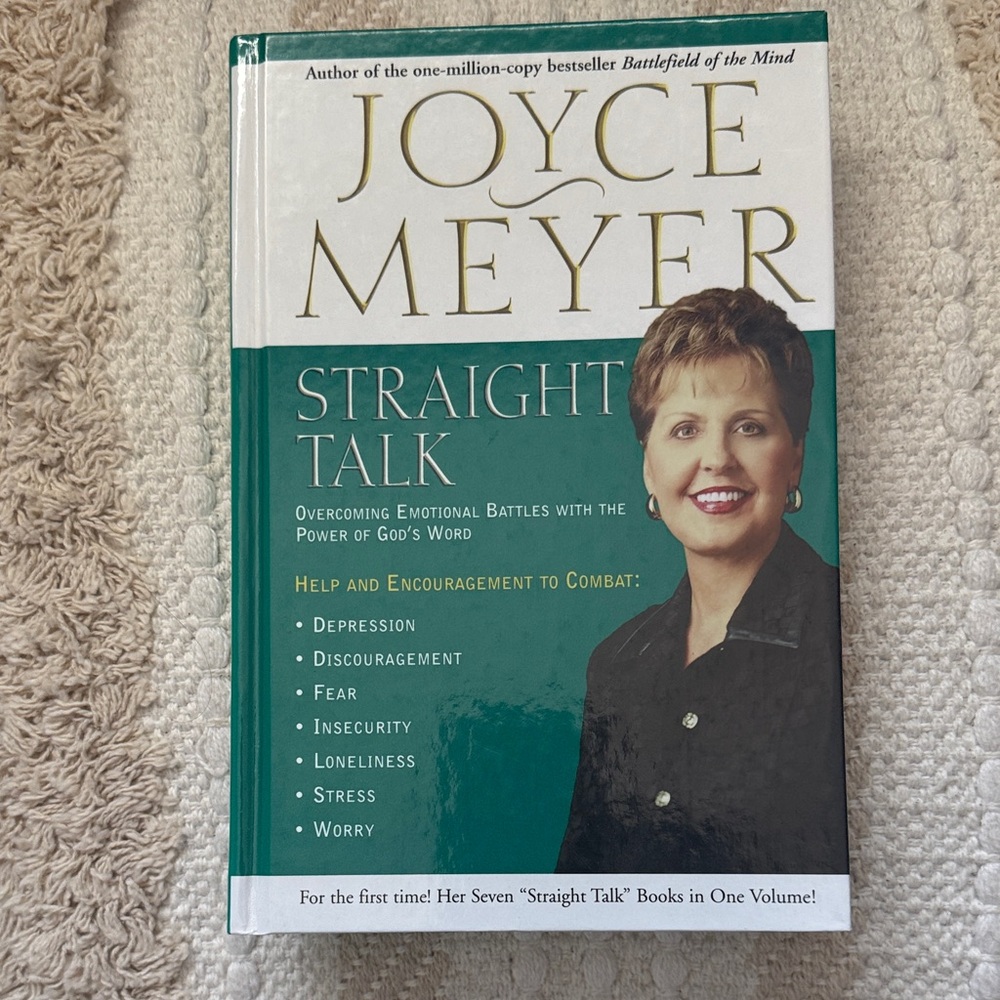 Joyce Meyer 'Straight Talk' Book